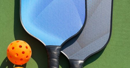 What Is The Best Material for Pickleball Paddles? Close-up of pickleball materials