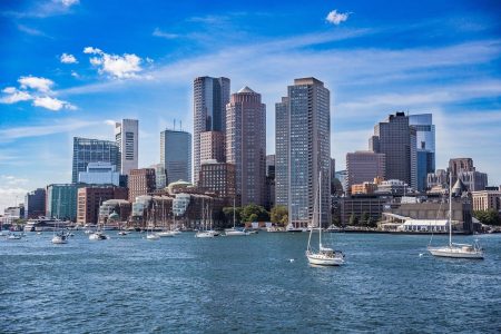 What were Bostonians looking for in 2023? Pickleball courts boston skyline