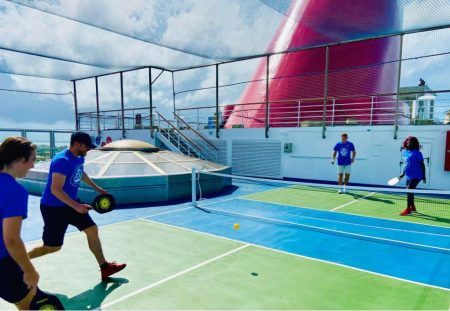 Hankering for a pickleball battle on the seas? Cruise lines are making it happen carnival conquest