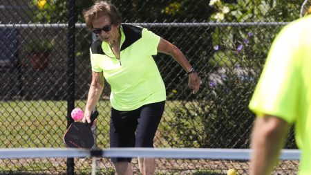 Meet 91-Year-Old Leurene, The Four-Time-A-Week Pickleballer! Leurene Hildenbrand image courtesy of wsj.com