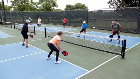 Pickleball Courts Replacing Tennis Courts In Brown County, WI Pickleball players at Edison Middle School Green Bay WI