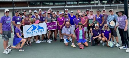 Peak To Peak Pickleball Club Raises Nearly $3,000 For Alzheimer’s Alzheimer’s Camp - Image courtesy of Cheryl Piderit