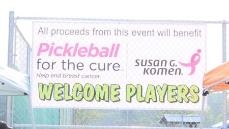 Pickleball Tournament Held In Terre Haute, IN, To Aid Breast Cancer Research Image courtesy of WTWO Terre Haute