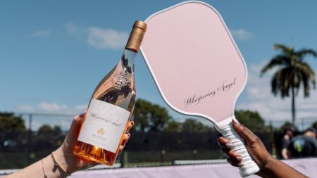 Play Pickleball With Drew Brees At The Whispering Angel Celebrity Pickleball Tournament! Image courtesy of delmar.wine