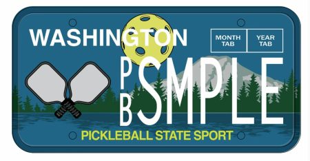Fifty-Plus Vanity Plate Ideas For Passionate Pickleballers Image courtesy of heraldnet.com