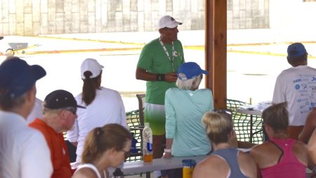 Senior Pickleball Legend Holds Sold-Out Summer Camp Rick Witsen And Camp Attendees - Image courtesy of steamboatpilot.com