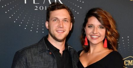 Phillip with wife Hannah Blackwell - Image by Larry McCormack, The Tennessean