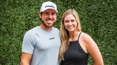 Heart Surgery Can’t Keep Successful Pickleballer Off The Court For Long Thomas Wilson and wife Brittany - Image courtesy of PPA Tour