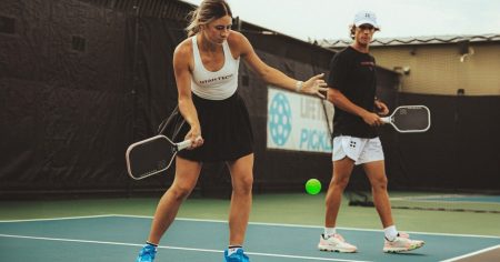 Utah Tech University Starts Pickleball Scholarship Program Utah Tech pickleballers - Courtesy Utah Tech University
