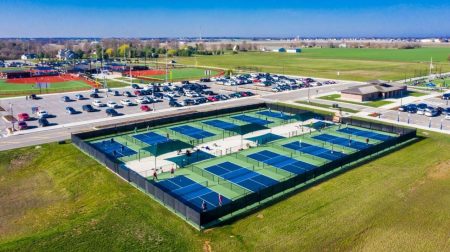 Edwardsville Pickleball Courts - Courtesy of the City of Edwardsville