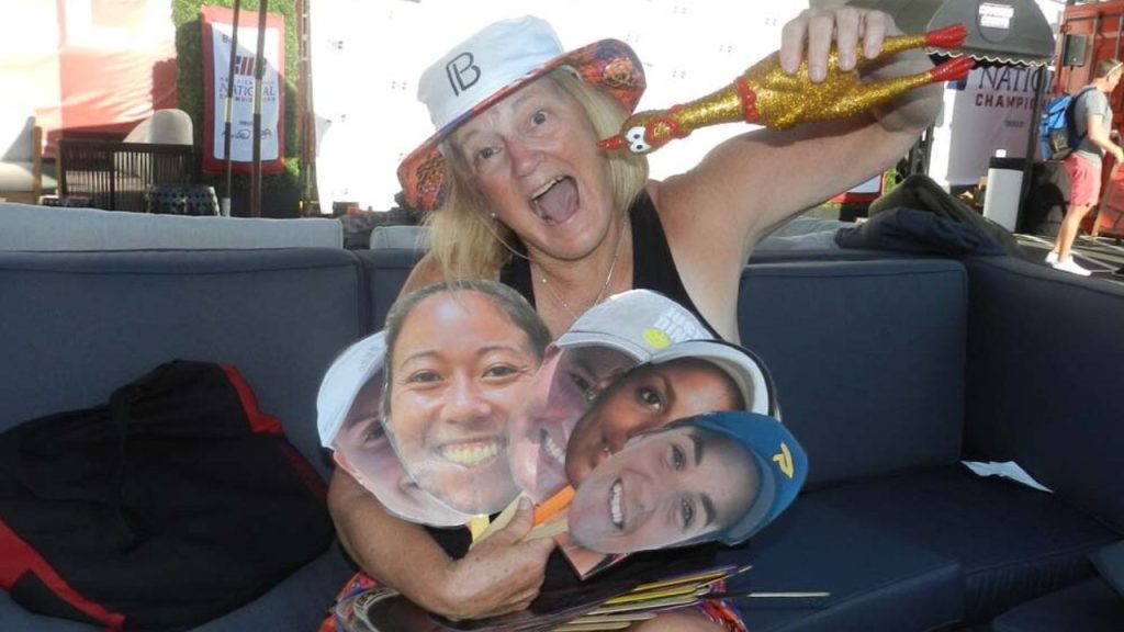 “Crazy Kathy” The Pickleball Superfan Has Surprisingly Hidden Depths Kathy Demetri - image courtesy of USA Pickleball