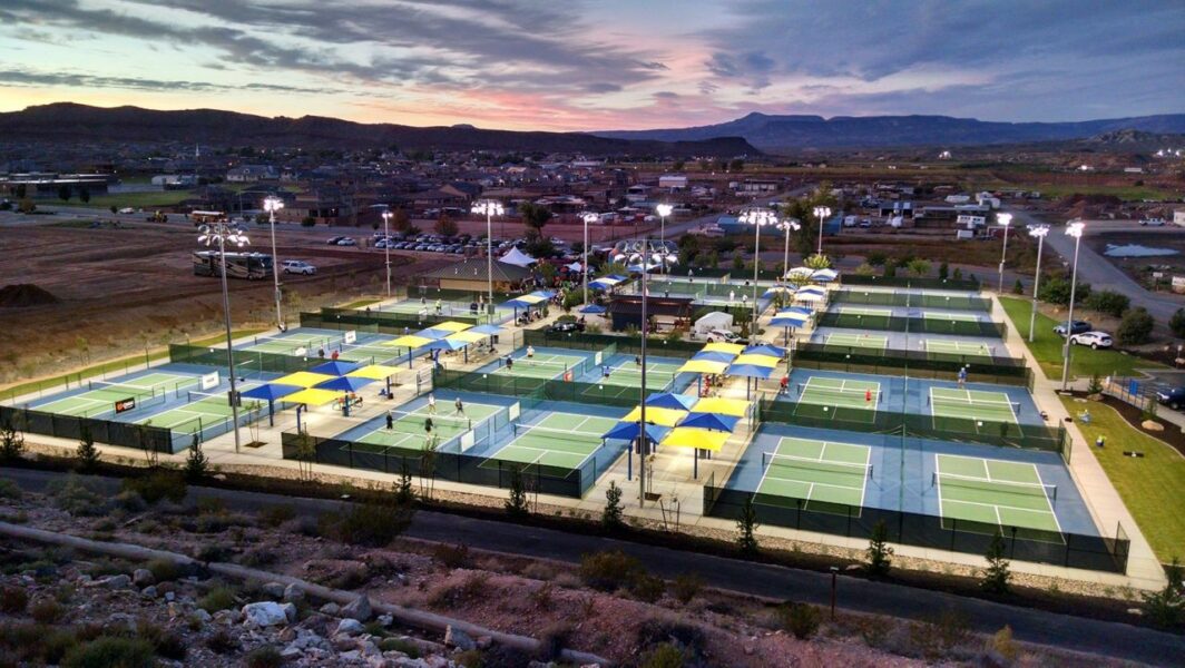 Little Valley Pickleball Complex - image courtesy of Little Zion