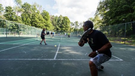 Hudson Valley Riding On The Crest Of A Pickleball Wave Pickleballers in Circleville Park - Image courtesy of Kelly Marsh of The Times Herald Record