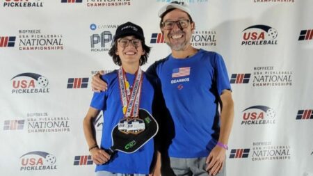 Andre and Randall Mercado - image courtesy of USA Pickleball