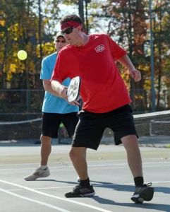 Winston-Salem Struggling To Keep Up With Public’s Pickleball Demand 2 Glenn Snyder at Old Town Park - image courtesy of Walt Unks, Journal