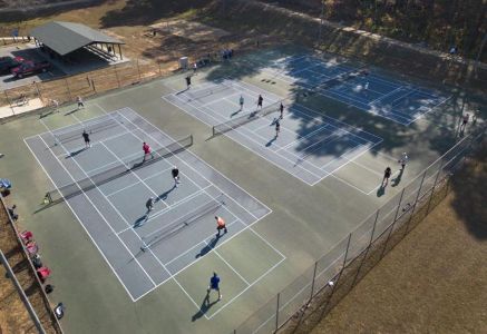 Winston-Salem Struggling To Keep Up With Public’s Pickleball Demand 3 Old Town Park - image courtesy of Walt Unks, Journal