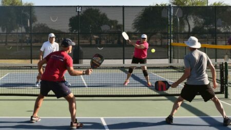 Book Now For The 18th Annual Happy Trails Pickleball Classic! Surprise, AZ, pickleballers - image courtesy of Jason Stone, Independent Newsmedia