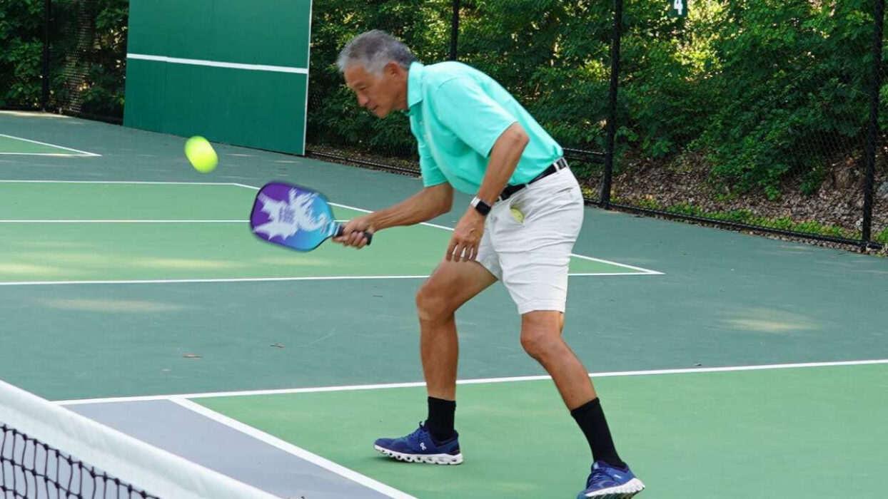 New Canaan Pickleballer - Image courtesy of The New Canaan Advertiser