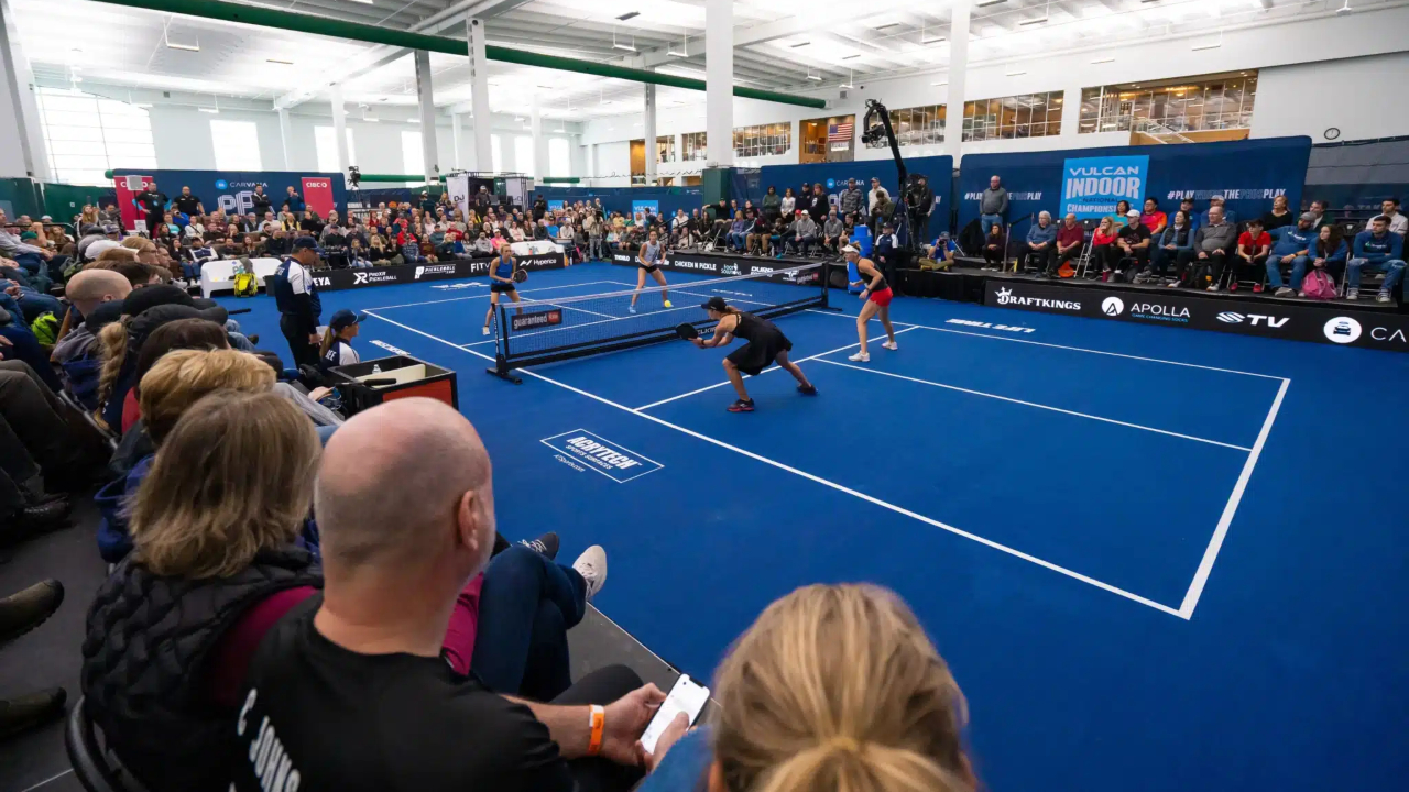 Action at the Minnesota Open - Image courtesy of PPA Tour