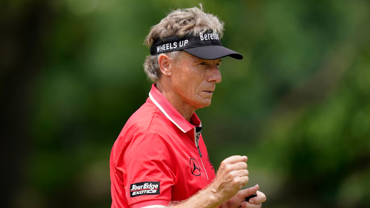 Berhard Langer - image courtesy of Charlie Neibergall-AP