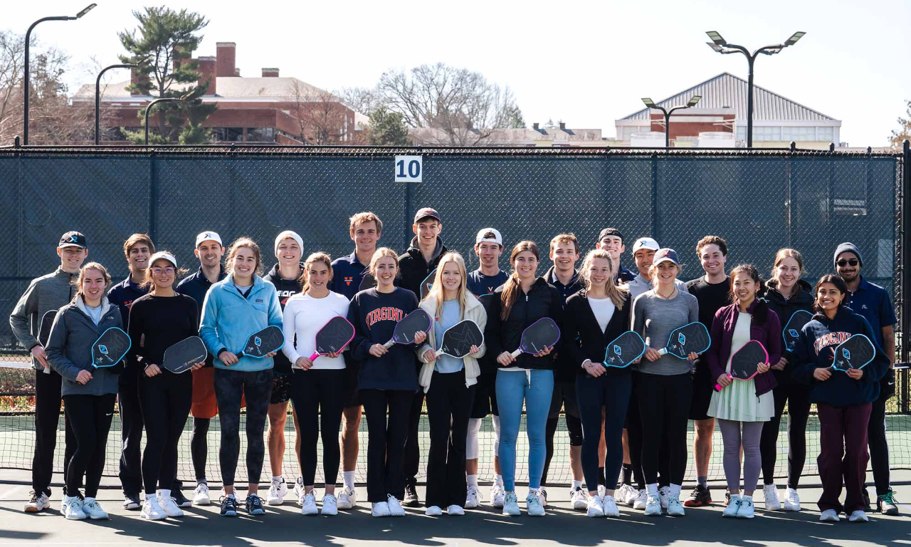 UVA Pickleball - image courtesy of UVA Today