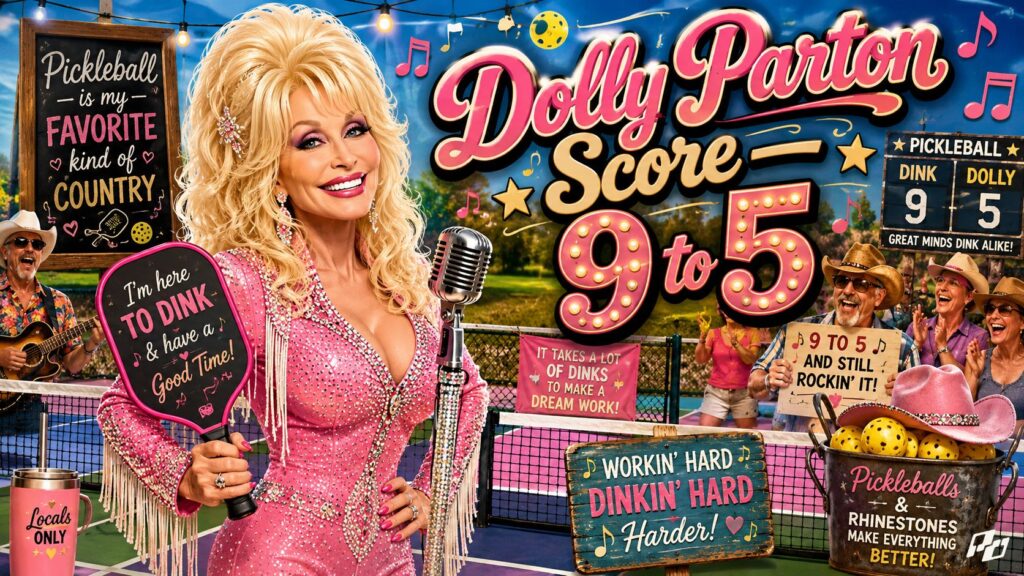 The Funniest Pickleball Jokes, One-Liners, and Court Comebacks for Rec Players 2 Dolly Parton score 9 to 5