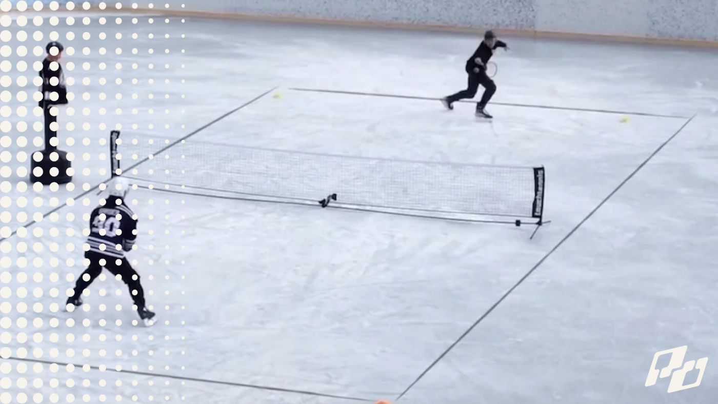 Pickleball on Ice Yep, It’s a Thing!