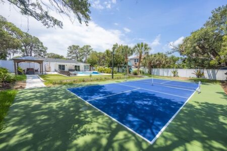 Luxury Sarasota Vacation Rental with Pool, Pickleball, & Mini-Golf Luxury Sarasota Vacation Rental with Pool, Pickleball, & Mini-Golf