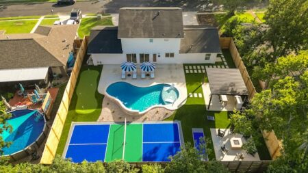 San Antonio Getaway with Private Pickleball Court