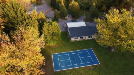 Pickleball Pines: Cozy Michigan Retreat with Pickleball Court & Hot Tub Pickleball Pines Cozy Retreat with Private Court & Hot Tub (1)