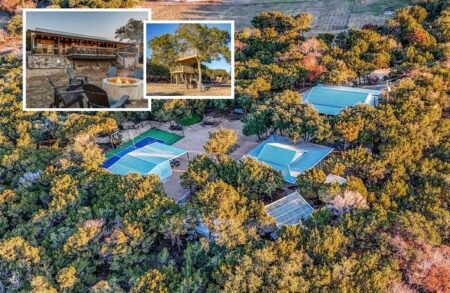 Massive 16-Acre Retreat – Glen Rose Escape with Pickleball & More! Texas-Retreat-Private-16-Acres-Pickleball-Treehouse-26