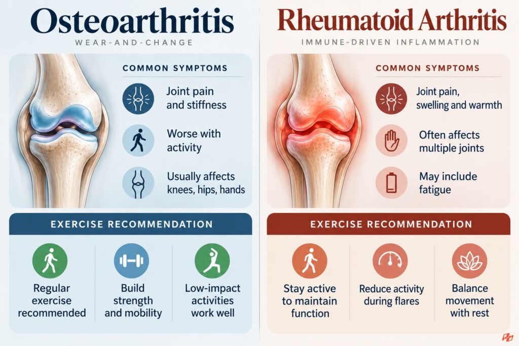 arthritis vs osteoarthritis