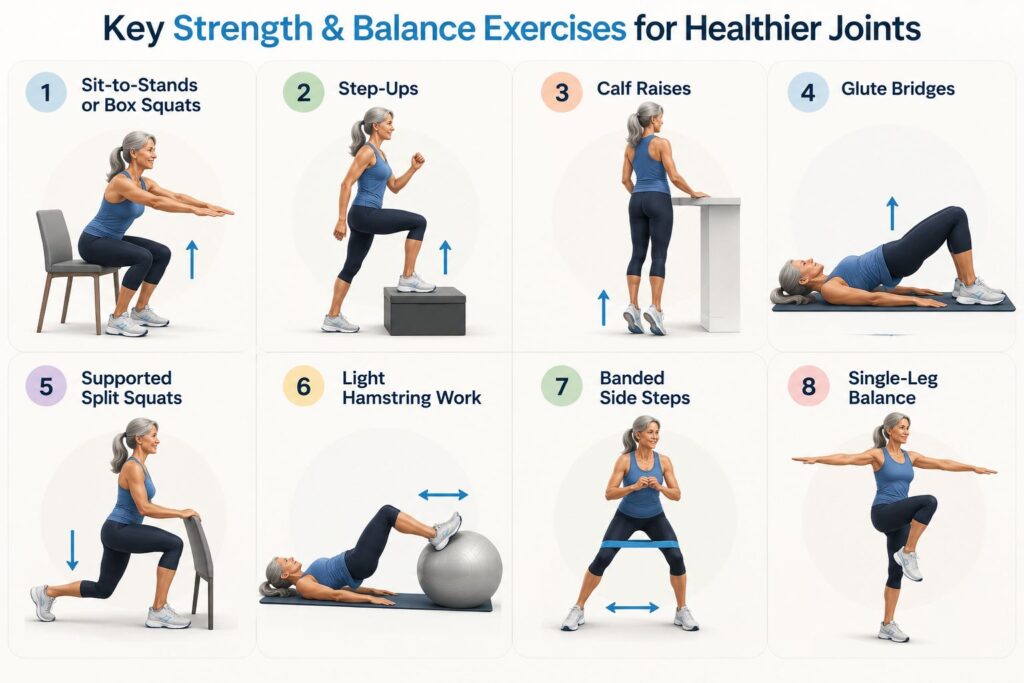 best pickleball relate exercises for players with arthritis