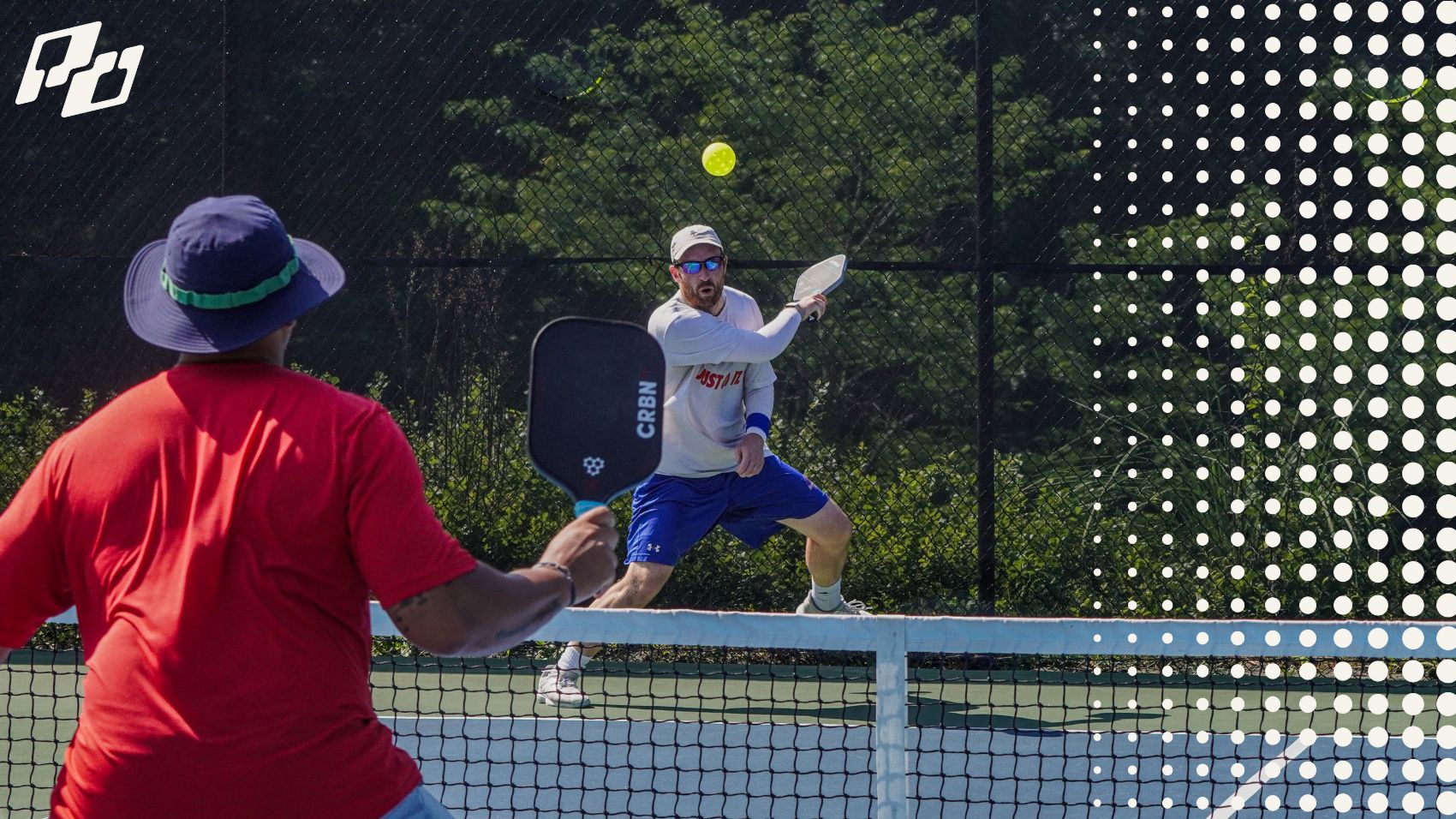 Pickleball Backhand Return Hit It or Run Around It