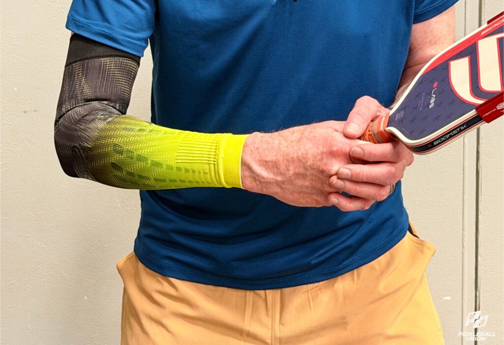 Floky NO STRAIN Arm Sleeve for Pickleball Review (One-Year Follow-Up + Evolution Update) 4 Floky NO STRAIN Evolution Sleeve