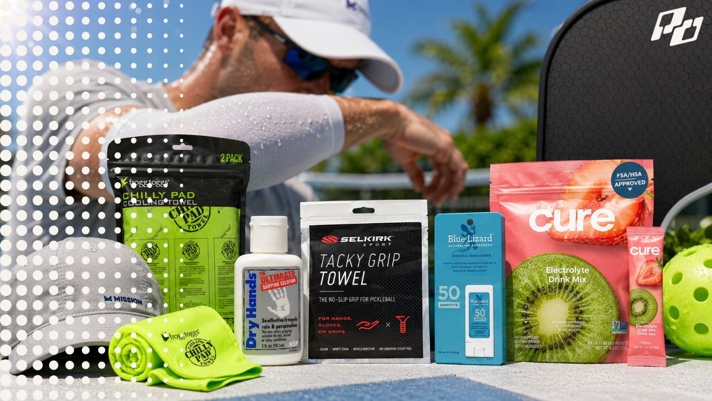 The Pickleball Player’s Summer Sweat Survival Guide