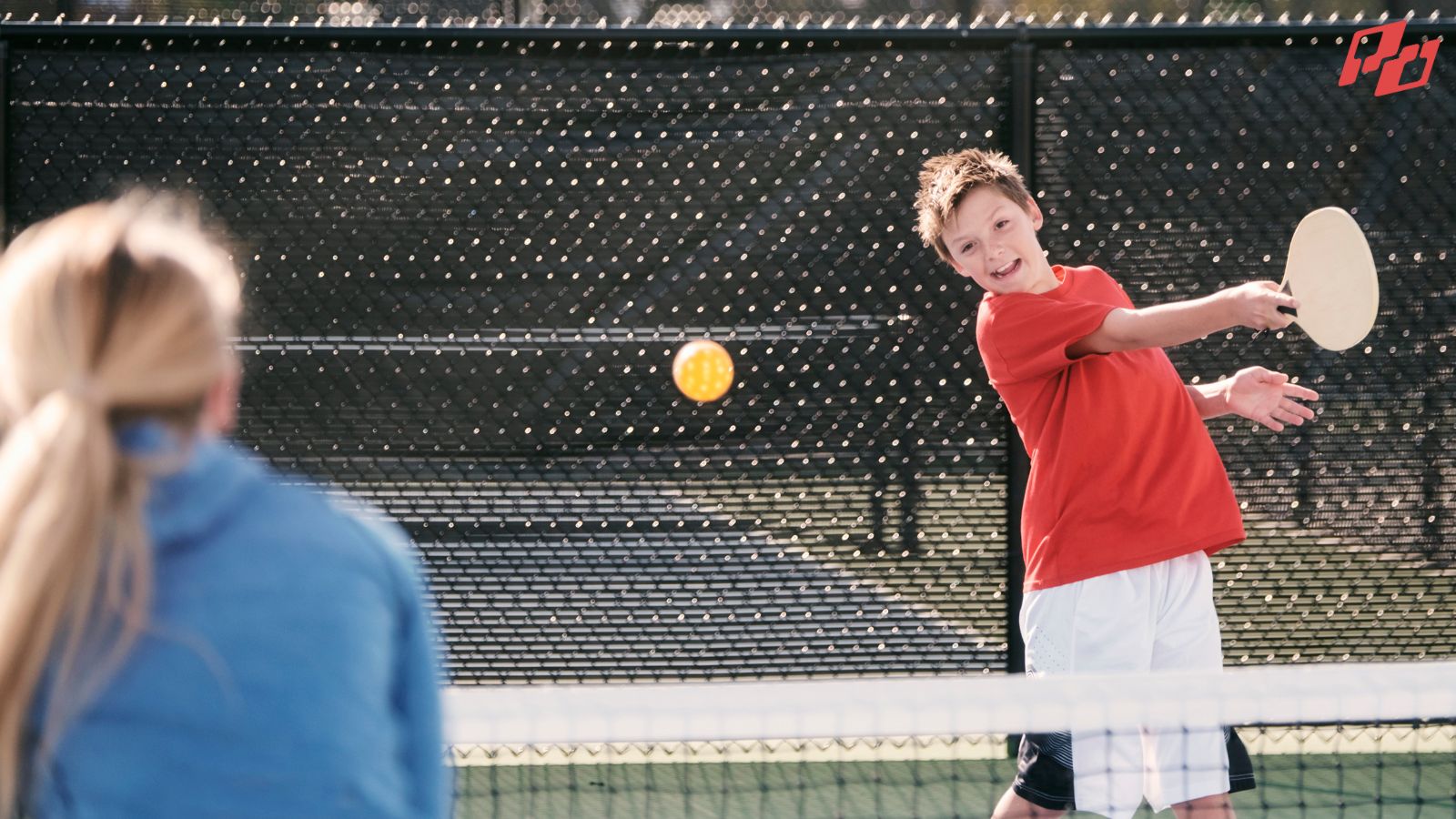 kids and pickleball