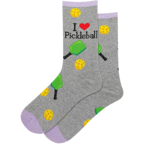 17. Hot Sox Pickleball Crew Socks