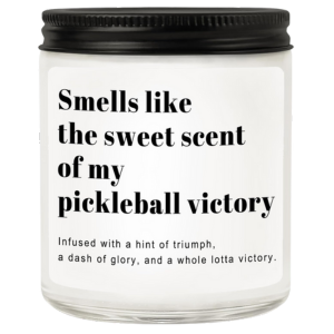 31. RIZOOCE Pickleball Scented Candle