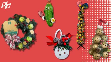 Turn Old Pickleballs & Paddles Into Epic Christmas Decorations! Turn Old Pickleballs and Paddles Into Epic Christmas Decorations!