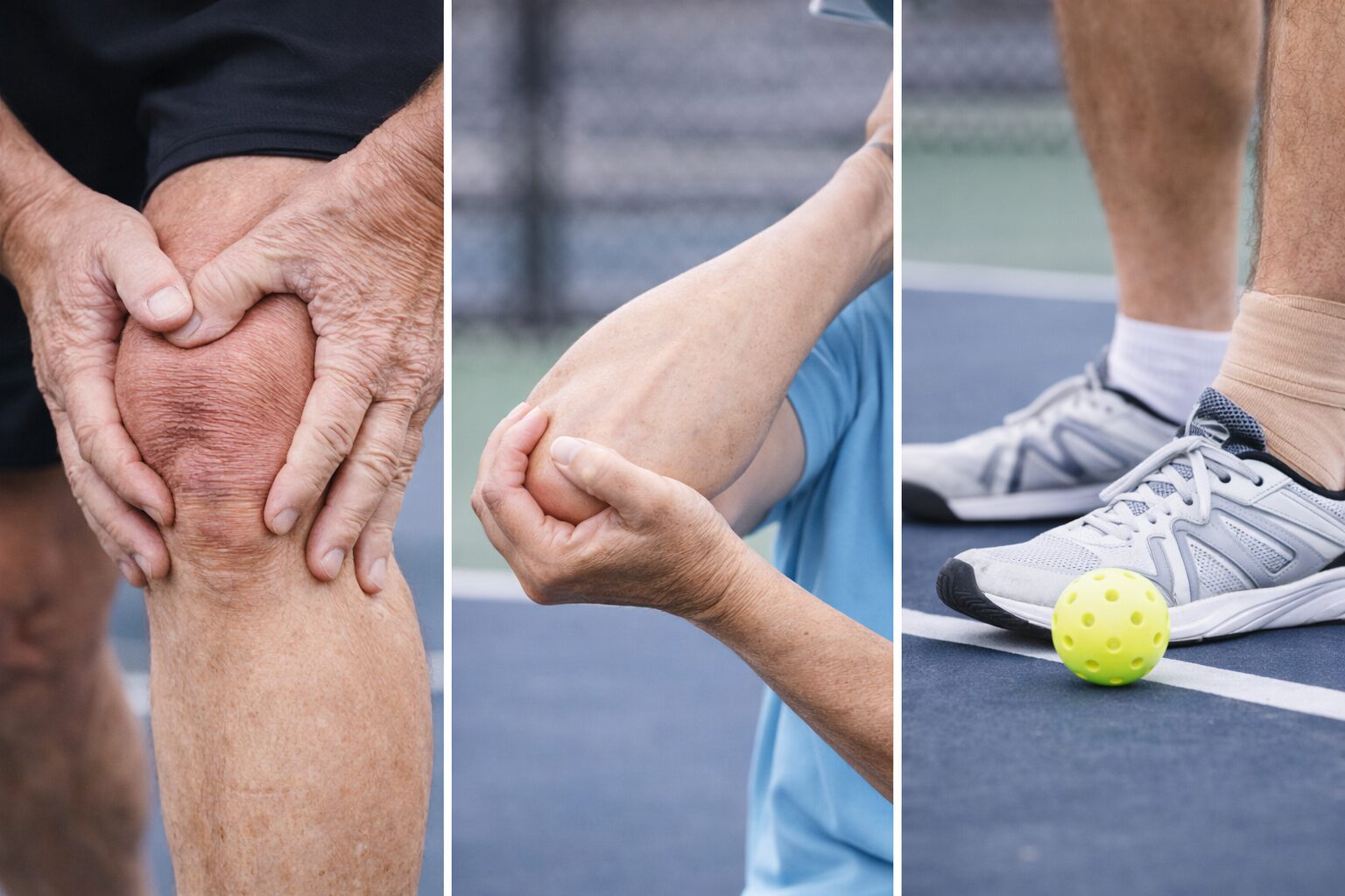pickleball soreness vs injuries