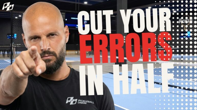 Pickleball Targets to Cut Your Errors in Half