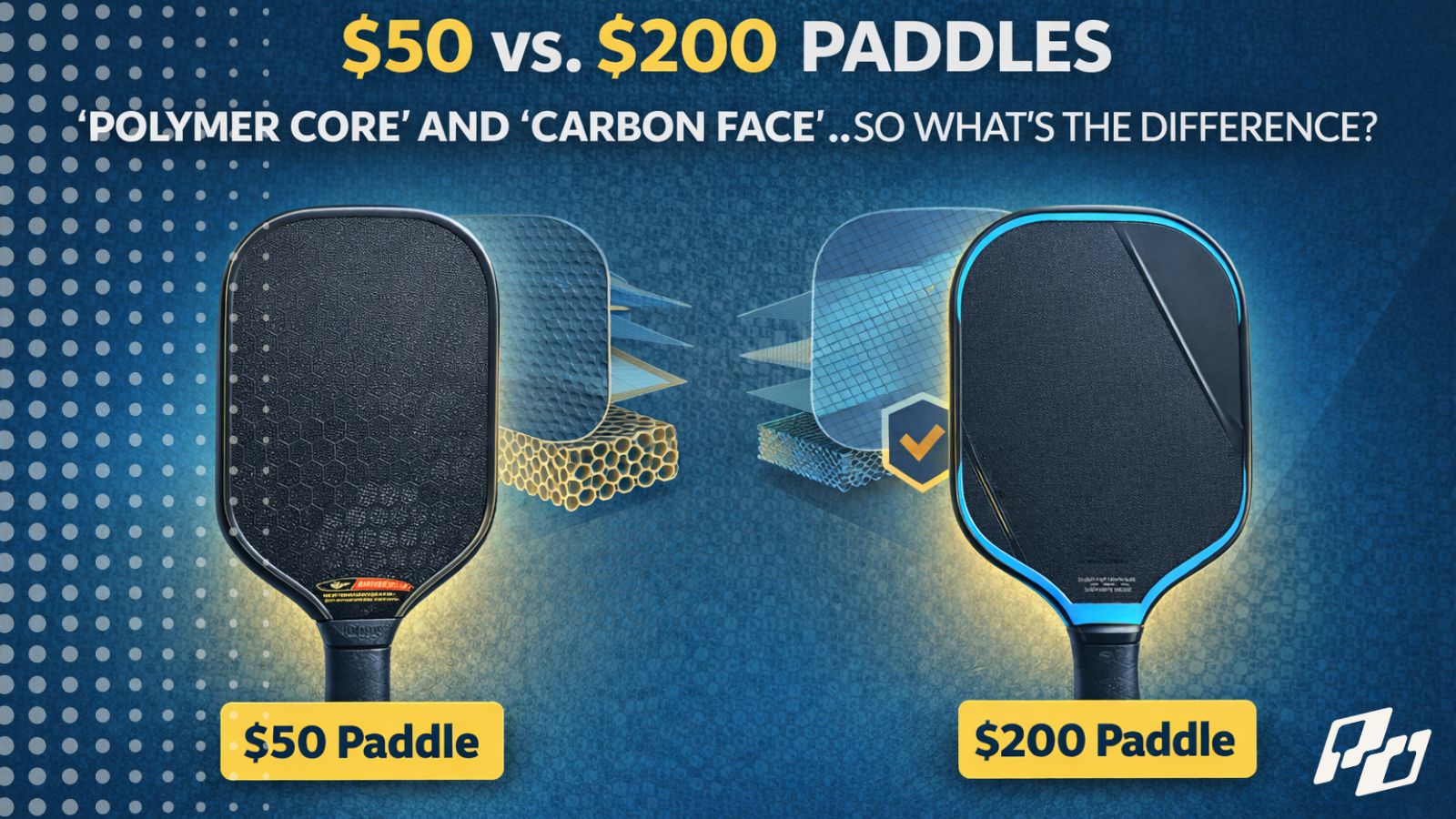 What You’re Really Paying For in a Pickleball Paddle (At $50, $100, and $200)(1)