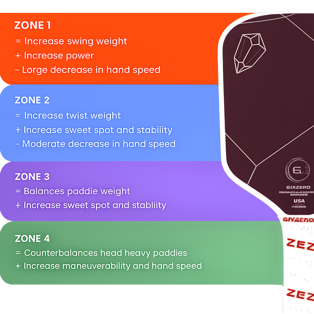 Pickleball Paddle Weighting Myths & Truths 2 what does adding weight to pickleball paddle do