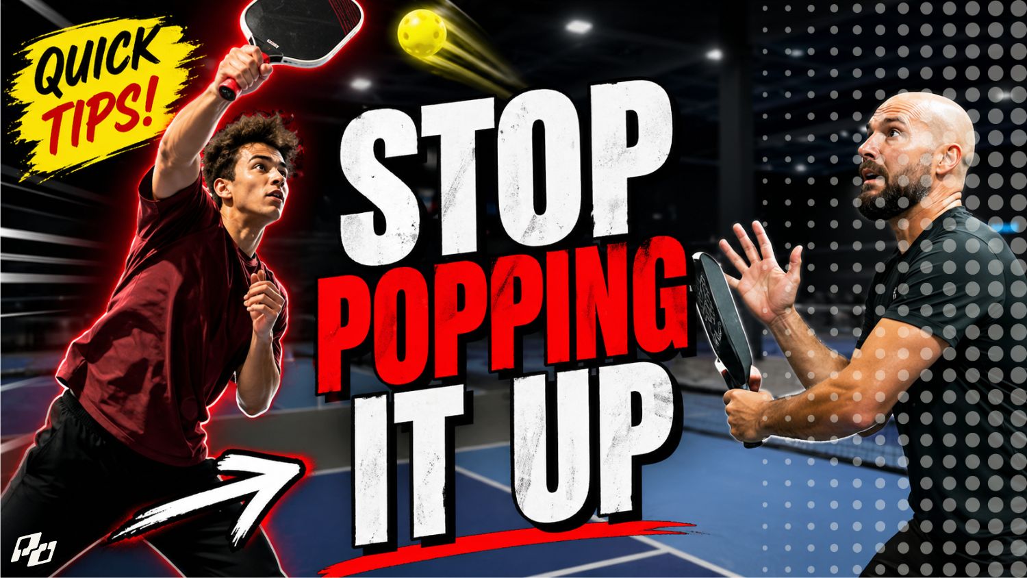 How to Stop Popping Balls Up in Pickleball (Video)