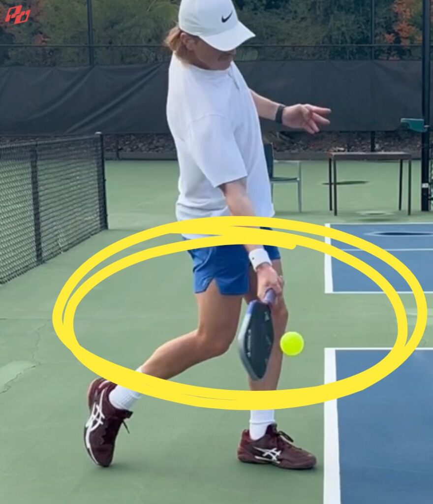 Stop Missing Your Serves Long in Pickleball 2 contact point pickleball serve