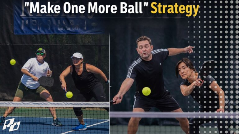 “Make One More Ball”: The Most Misunderstood (and Most Powerful) Skill in Rec Pickleball “Make One More Ball” The Most Misunderstood (and Most Powerful) Skill in Rec Pickleball(1)
