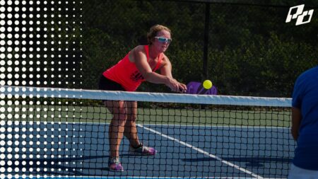 The Two-Handed Backhand Topspin Dink Makes You Harder to Attack