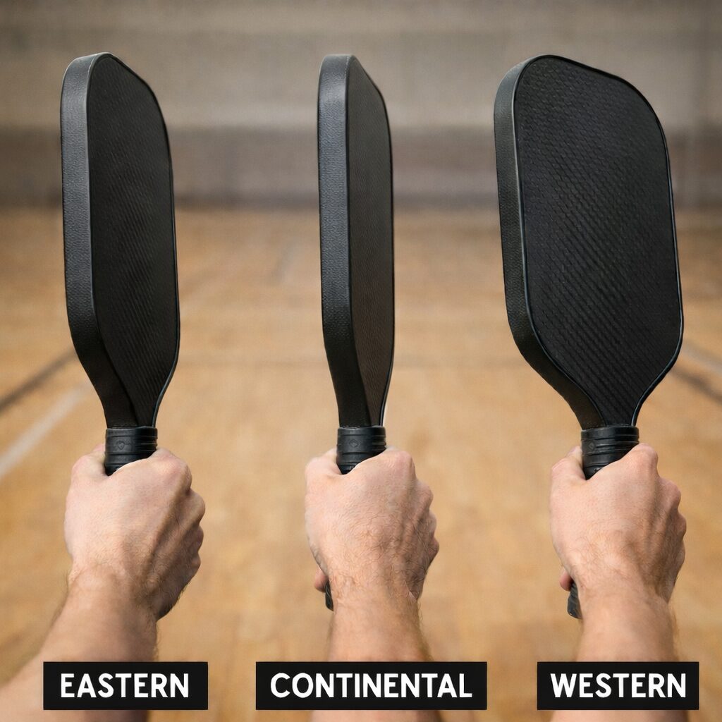 Grip Changes in Pickleball: When to Rotate and When to Stay Neutral 2 grips in pickleball