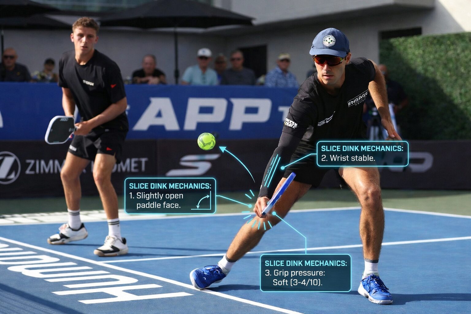 The Complete Guide to Hitting Consistent Slice Dinks in Pickleball 3 slice dink mechanics